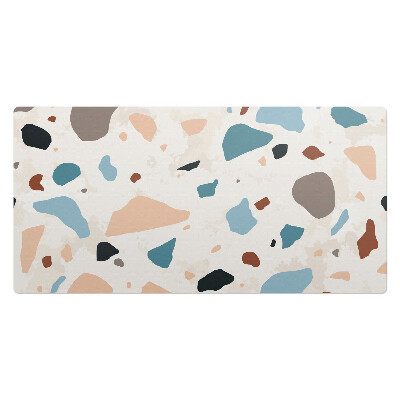 Mata ochronna na biurko Terrazzo abstrakcyjny