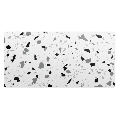 Mata na biurko Terrazzo abstrakcja