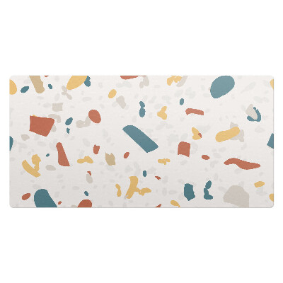 Duża podkładka na biurko dla dzieci Terrazzo abstrakcja