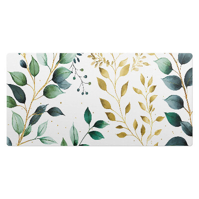 Mata ochronna na biurko Liście i gałązki