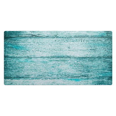 Mata na biurko Drewniane deski pastelowe