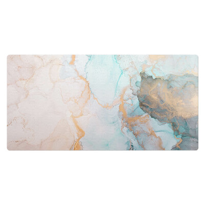 Mata ochronna na biurko Abstrakcyjny marmur