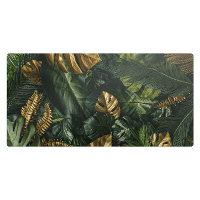 Podkładka na całe biurko Liście tropikalne