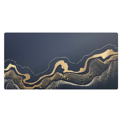 Duża podkładka na biurko dla dzieci Fale abstrakcji