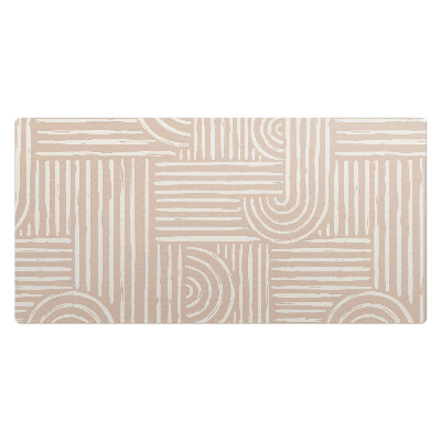 Duża podkładka ochronna na biurko Geometryczne linie