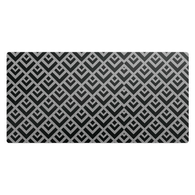 Podkładka na całe biurko Geometryczny wzór retro