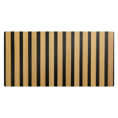 Duża podkładka ochronna na biurko Pionowe pasy drewna