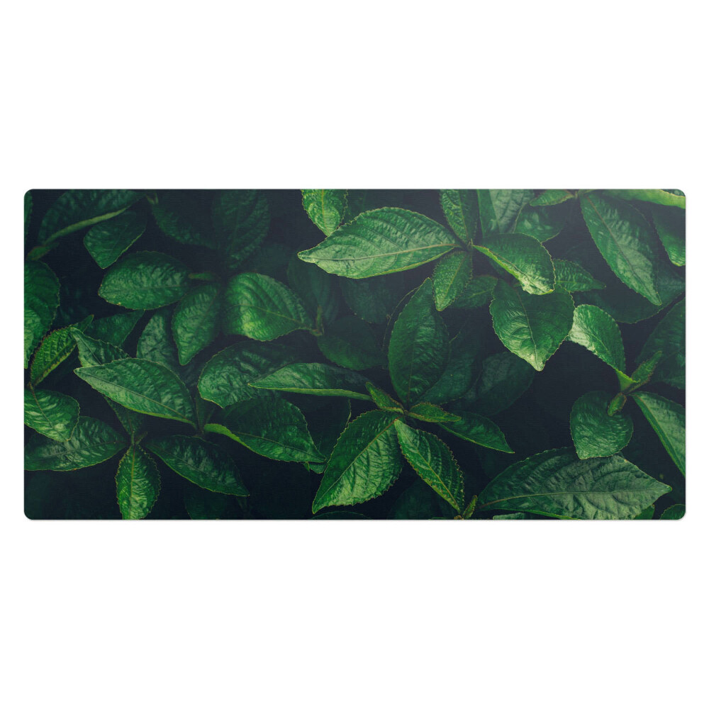 Mata ochronna na biurko Liście w gęstwinie