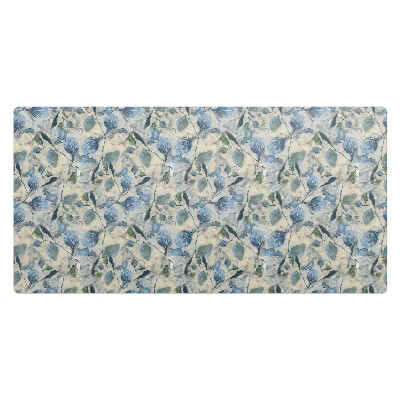 Podkładki na całe biurko Liście akwarela