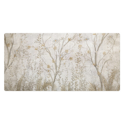 Podkładka na biurko Delikatne roślinne wzory