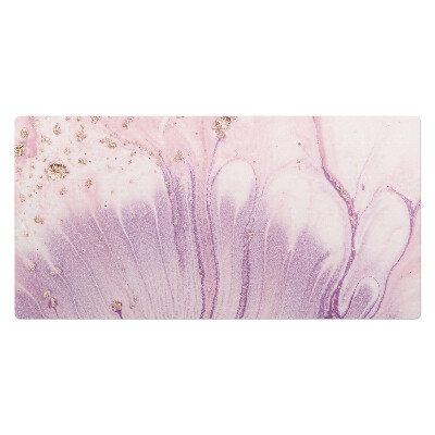 Podkład ochronny na biurko Marmurowy wzór kwiatowy