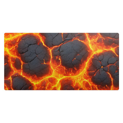 Podkładka na biurko Pęknięcia lawy