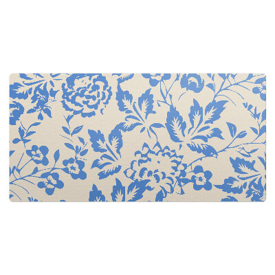 Podkładka na całe biurko Kwiatowy wzór vintage