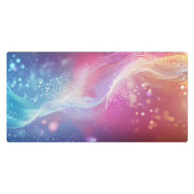 Mata ochronna na biurko Kolorowa fala światła