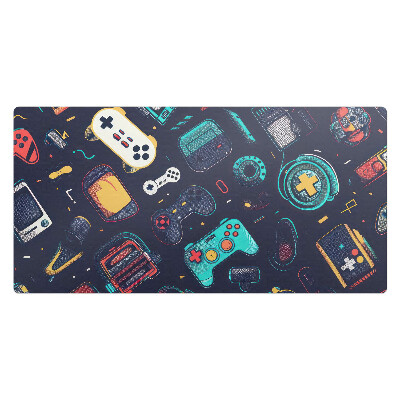 Podkład ochronny na biurko Retro gry wzory