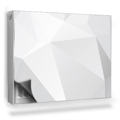 Mata magnetyczna na grzejnik Abstrakcyjne origami, kompozycja geometrii