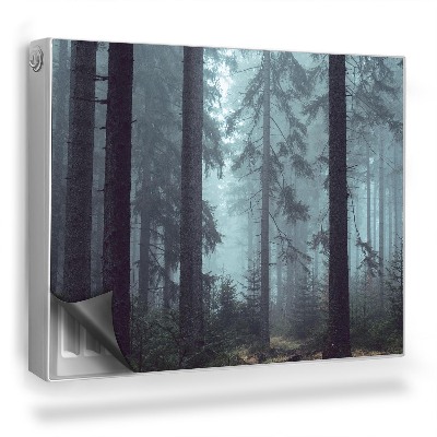 Mata magnetyczna na grzejnik Widok lasu, natura, mroczny klimat