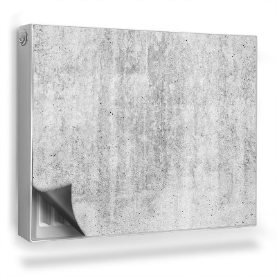 Mata magnesowa na kaloryfer Jasny surowy beton industrialna tekstura