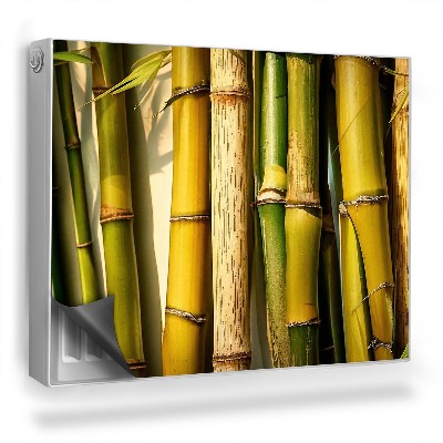 Mata magnetyczna na grzejnik Łodygi bambusa naturalne ułożenie zoom