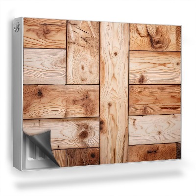 Mata magnesowa na kaloryfer Miks naturalnych drewnianych desek