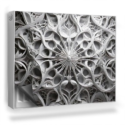 Mata magnetyczna na grzejnik Rzeźbiona struktura abstrakcyjna kompozycja