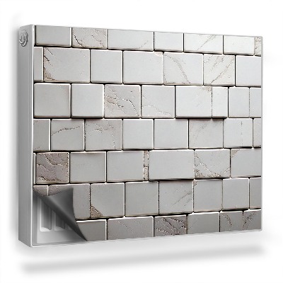 Mata magnetyczna na grzejnik Ceglany mur tekstura kamiennej ściany