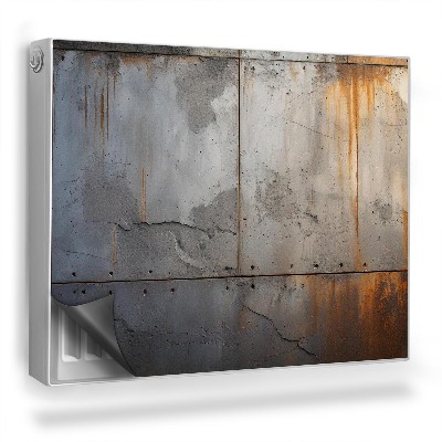 Mata magnetyczna na grzejnik Industrialna tekstura surowego betonu