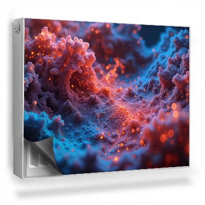 Mata magnesowa na kaloryfer Biologiczna struktura, migoczące światełka