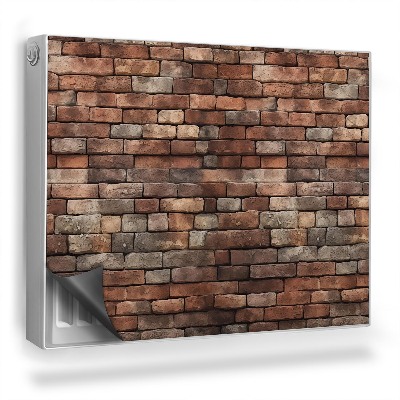 Mata magnetyczna na grzejnik Ceglana ściana industrialna tekstura muru