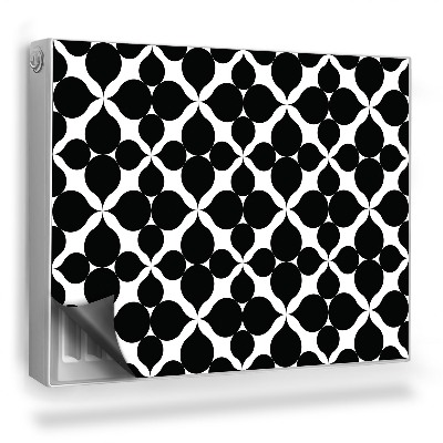 Mata magnetyczna na grzejnik Geometryczny wzór, arabeska, kwiaty