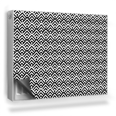 Mata magnesowa na kaloryfer Geometryczny, abstrakcyjny wzór, kwadraty