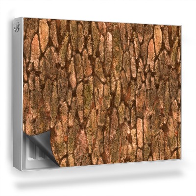 Mata magnesowa na kaloryfer Zbliżenie na korę drzewa naturalne barwy