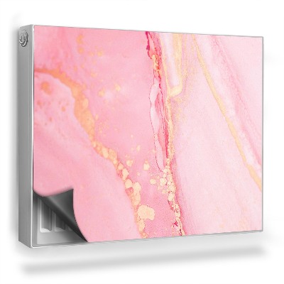 Mata magnesowa na kaloryfer Pastelowy kamień zdobiony marmur tekstura