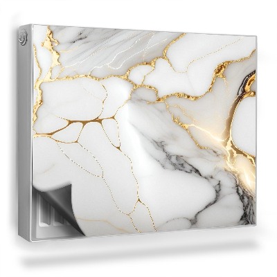 Mata magnesowa na kaloryfer Stylowy marmur zdobiony kamień tekstura