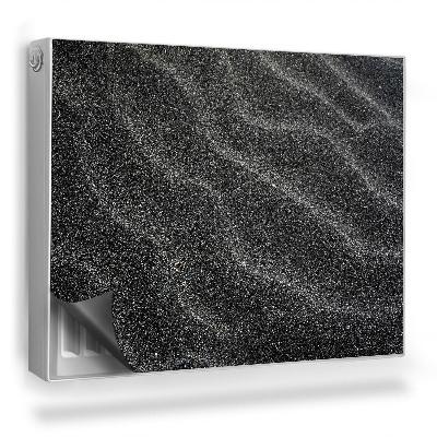 Mata magnesowa na kaloryfer Czarny piasek, mroczny klimat