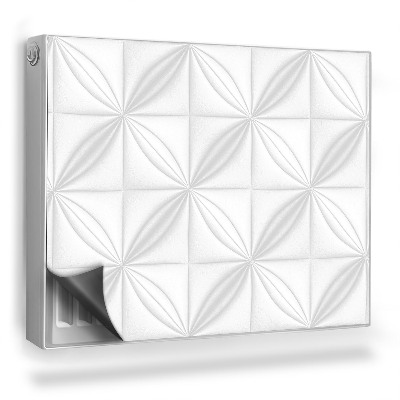 Mata magnetyczna na grzejnik Wór pikowanego ozdobnego materiału