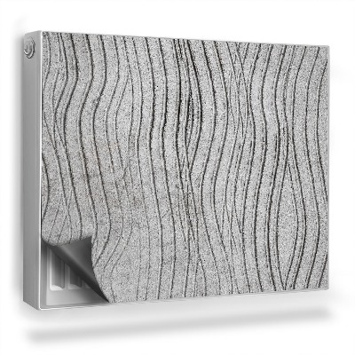 Mata magnesowa na kaloryfer Nieregularne linie surowa tekstura