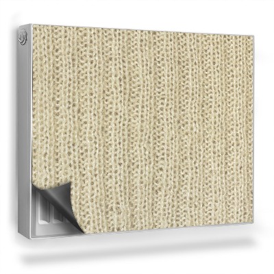 Mata magnetyczna na grzejnik Wełniany splot, jasne, ciepłe barwy