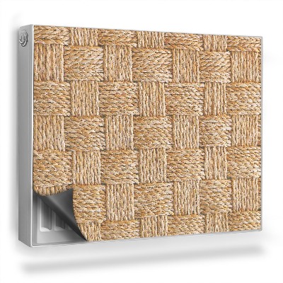 Mata magnesowa na kaloryfer Wiklinowa geometryczna plecionka