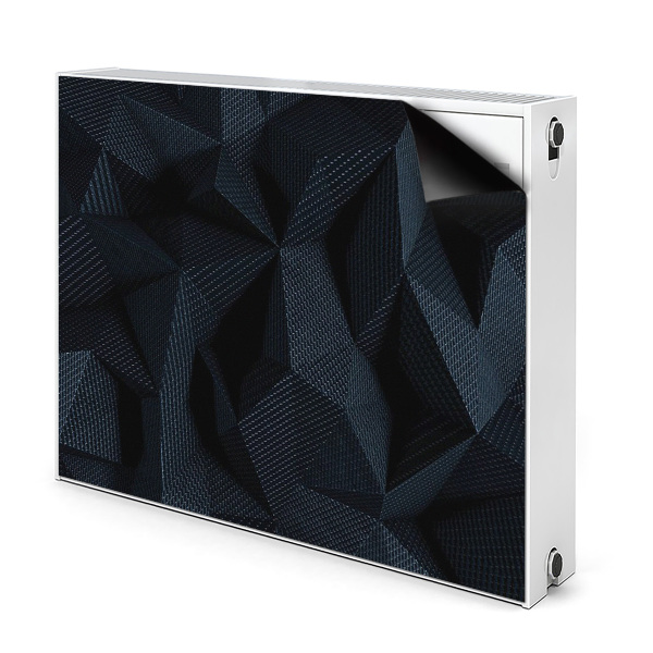 Mata magnesowa na kaloryfer Geometryczna grafika 3d