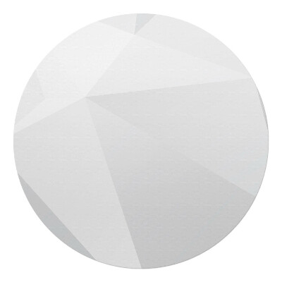 Podkładka pod krzesło obrotowe okrągła Geometryczny wzór 3D