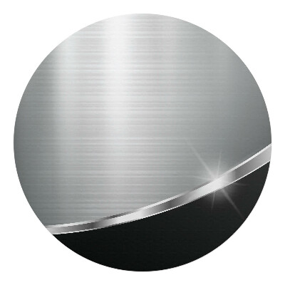 Mata na podłogę pod krzesło okrągła Metaliczna powierzchnia