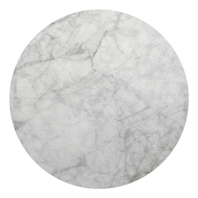 Mata na podłogę pod krzesło okrągła Marmurowe żyłki