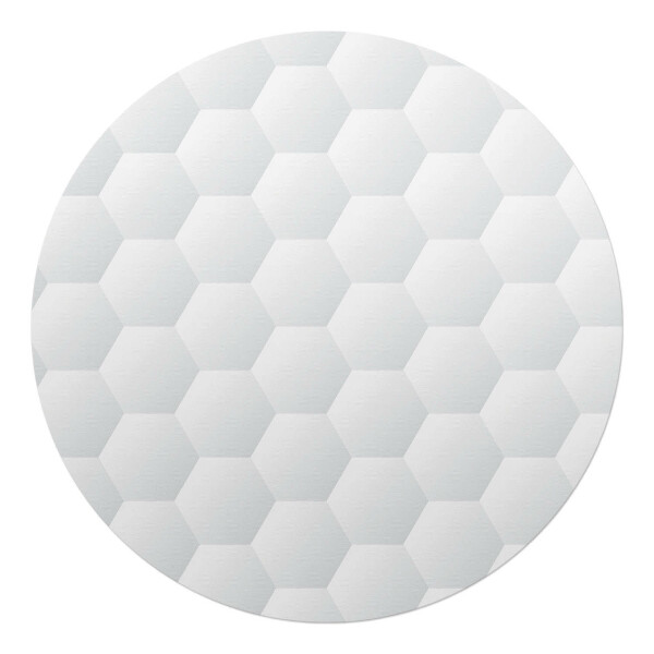 Podkładka pod krzesło okrągła Geometryczny wzór 3D