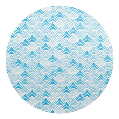 Podkładka pod krzesło okrągła Skalista mozaika