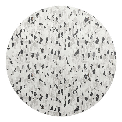 Mata na podłogę pod krzesło okrągła Mozaika terrazzo