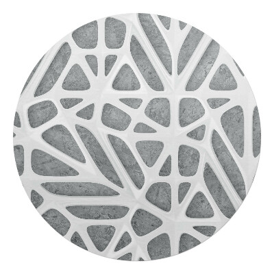 Podkładka pod krzesło obrotowe okrągła Organiczna siatka