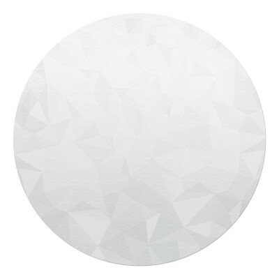 Podkładka pod krzesło obrotowe okrągła Geometryczne tło