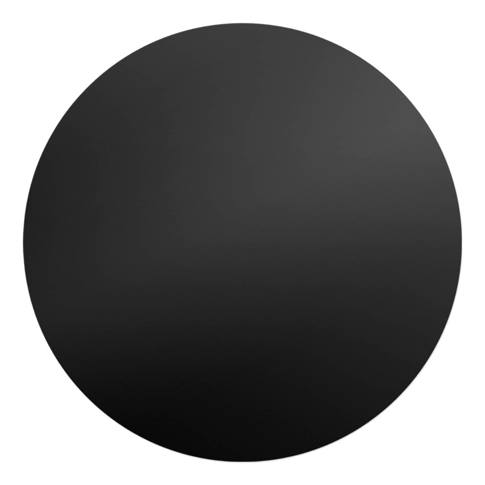 Mata na podłogę pod krzesło okrągła Geometryczny wzór kwiatowy