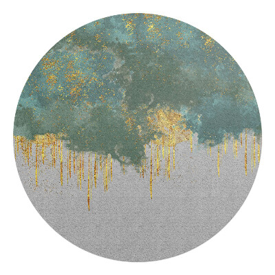 Podkładka pod krzesło obrotowe okrągła Abstrakcyjne smugi